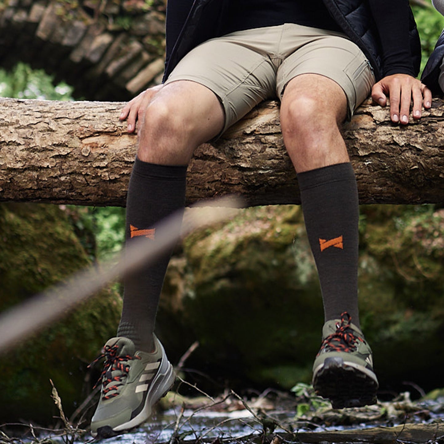 MP - Heat Essentials - Merino Wol Sokken - Compressiekousen - 2 Paar - Groen - Maat 45/47
