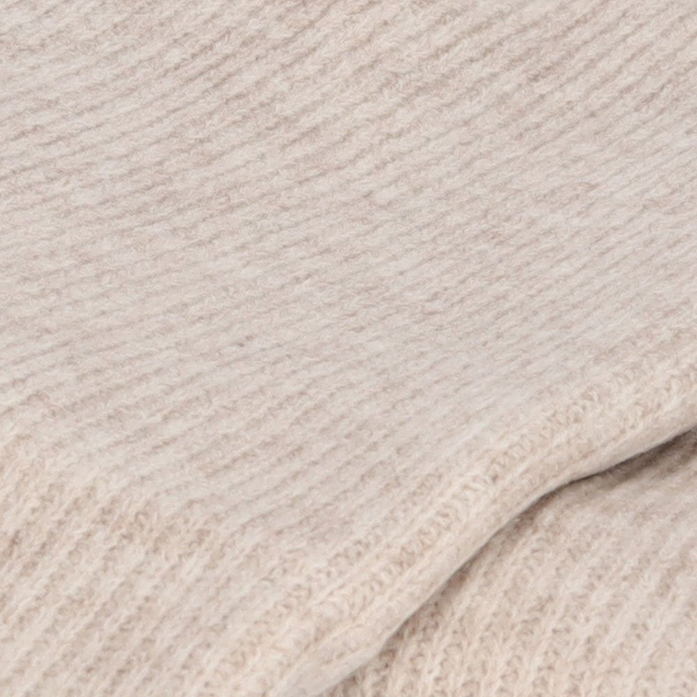Heat Essentials gebreide sjaal Wol White Mel (OS)