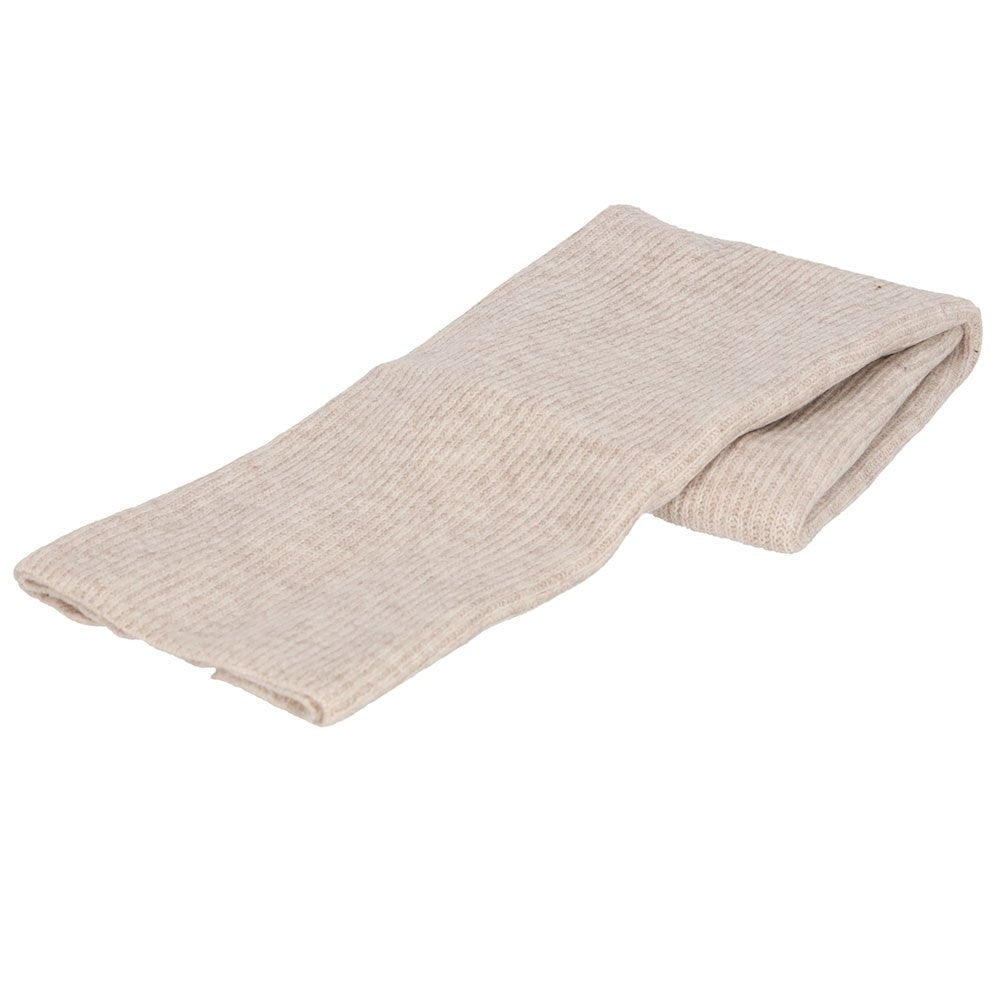Heat Essentials gebreide sjaal Wol White Mel (OS)