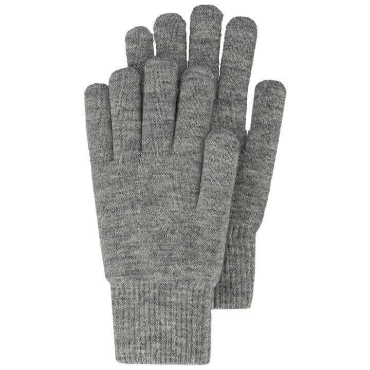 Heat Essentials gebreide handschoenen Medium Grijs Mel (OS)